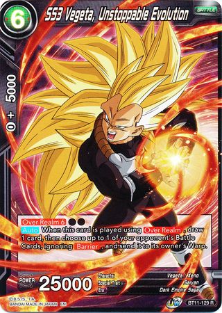 SS3 Vegeta, Unstoppable Evolution (BT11-129) [Vermilion Bloodline 2nd Edition] | Cracking-Singles