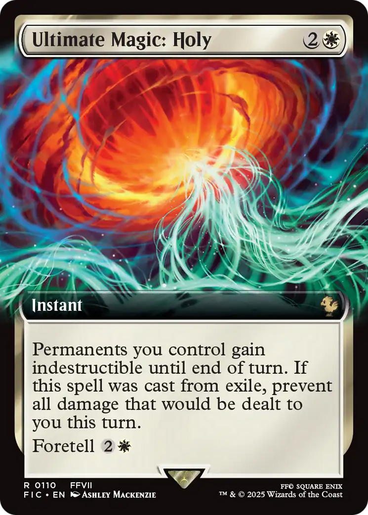 Ultimate Magic: Holy (Extended Art) [FINAL FANTASY Commander] | Cracking-Singles