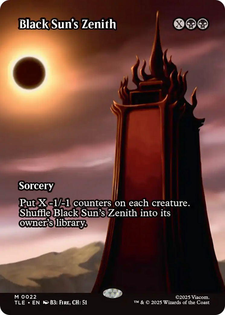 Black Sun's Zenith (Borderless) [Avatar: The Last Airbender: Eternal-Legal] | Cracking-Singles