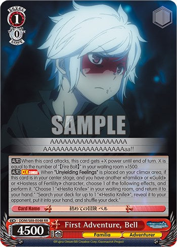 First Adventure, Bell (DDM/S88-E048 RR) [Is it Wrong to Try to Pick Up Girls in a Dungeon?] | Cracking-Singles