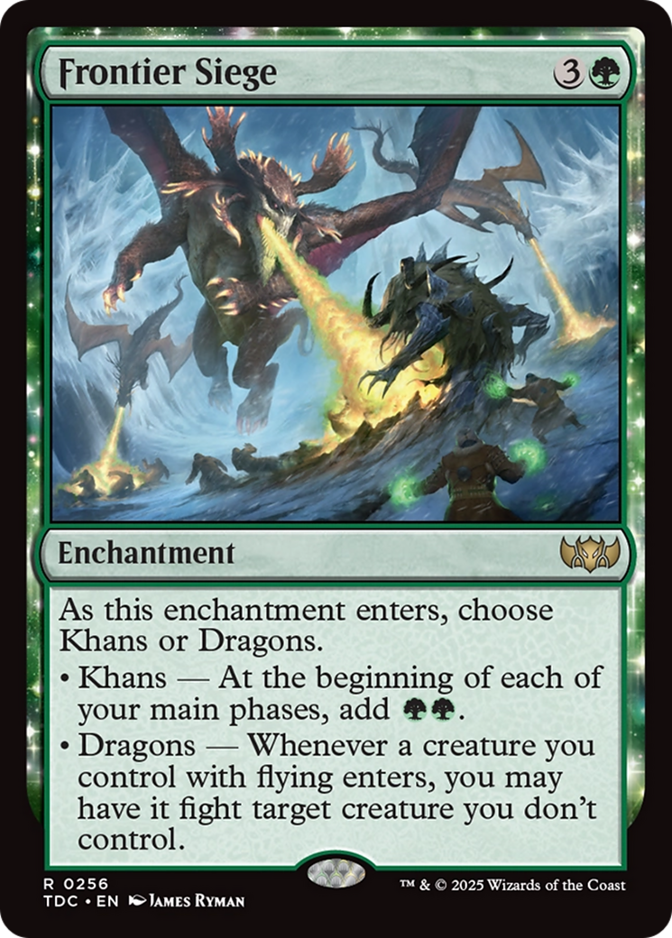 Frontier Siege [Tarkir: Dragonstorm Commander] | Cracking-Singles