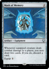 Mask of Memory [Phyrexia: All Will Be One Commander] | Cracking-Singles