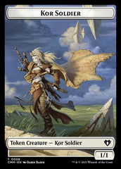 Servo // Kor Soldier Double-Sided Token [Commander Masters Tokens] | Cracking-Singles
