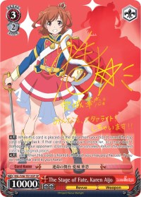 The Stage of Fate, Karen Aijo (RSL/S56-TE13SP SP) [Revue Starlight] | Cracking-Singles