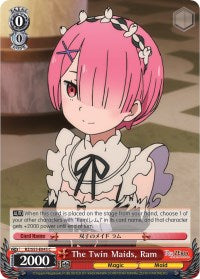 The Twin Maids, Ram (RZ/S55-E045 C) [Re:ZERO Vol.2] | Cracking-Singles
