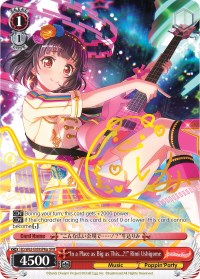"In a Place as Big as This...?!" Rimi Ushigome (BD/W63-E059SPMa SPM) [BanG Dream! Girls Band Party! Vol.2] | Cracking-Singles