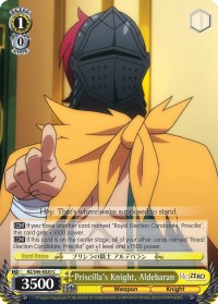 Priscilla's Knight, Aldebaran (RZ/S46-E020 C) [Re:ZERO] | Cracking-Singles