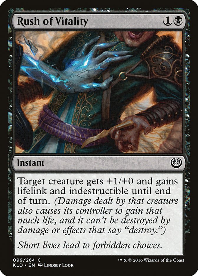 Rush of Vitality [Kaladesh] | Cracking-Singles