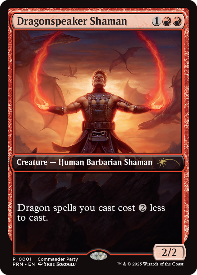 Dragonspeaker Shaman [Wizards Play Network 2025] | Cracking-Singles