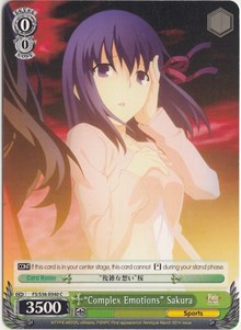 "Complex Emotions" Sakura (FS/S36-E040 C) [Fate/Stay Night [Unlimited Blade Works] Vol. II] | Cracking-Singles
