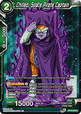 Chilled, Space Pirate Captain (Common) (BT13-066) [Supreme Rivalry] | Cracking-Singles