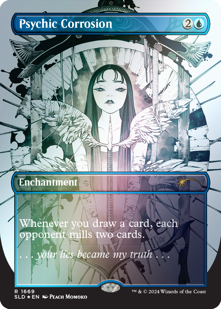 Psychic Corrosion (Rainbow Foil) [Secret Lair Drop Series] | Cracking-Singles