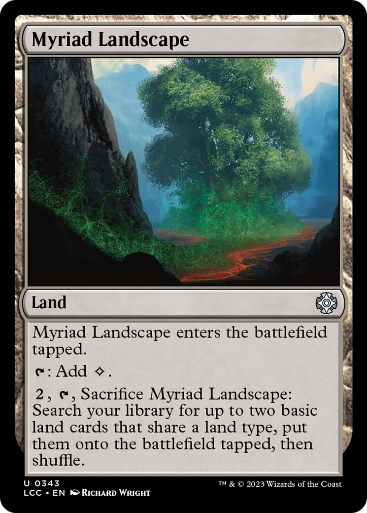 Myriad Landscape [The Lost Caverns of Ixalan Commander] | Cracking-Singles