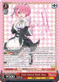 Pink-Haired Maid, Ram (RZ/S46-E030SP SP) [Re:ZERO] | Cracking-Singles