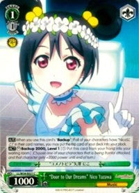 "Door to Our Dreams" Nico Yazawa (LL/W34-E021 C) [Love Live! Vol. 2] | Cracking-Singles