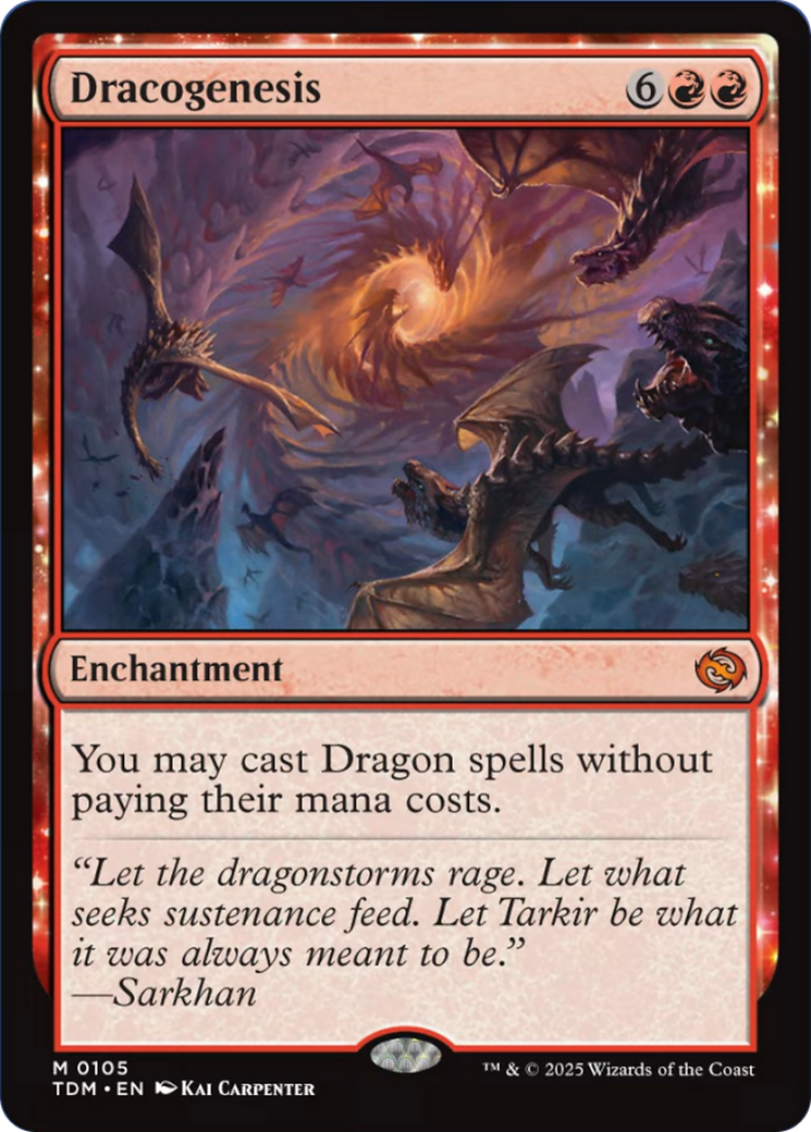 Dracogenesis [Tarkir: Dragonstorm] | Cracking-Singles