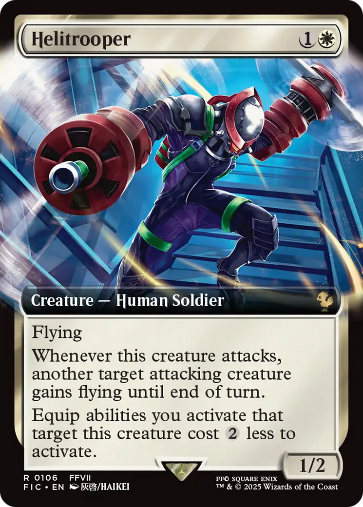 Helitrooper (Extended Art) [FINAL FANTASY Commander] | Cracking-Singles