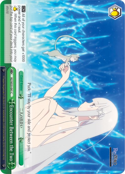 Encounter Between the Two (RZ/SE35-E41 C) [Re:ZERO: The Frozen Bond] | Cracking-Singles
