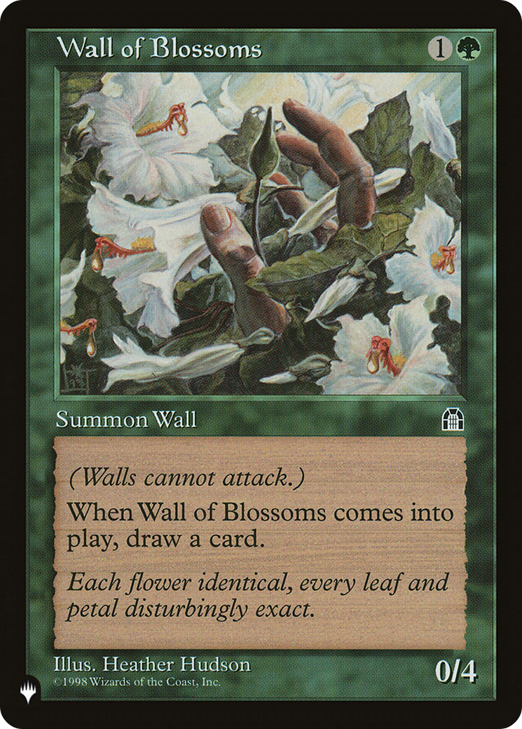 Wall of Blossoms [The List] | Cracking-Singles