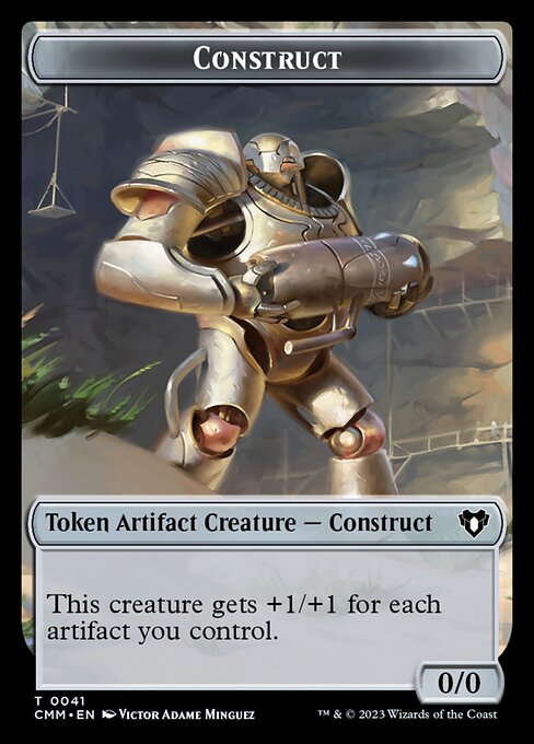 Eldrazi Spawn // Construct (0041) Double-Sided Token [Commander Masters Tokens] | Cracking-Singles