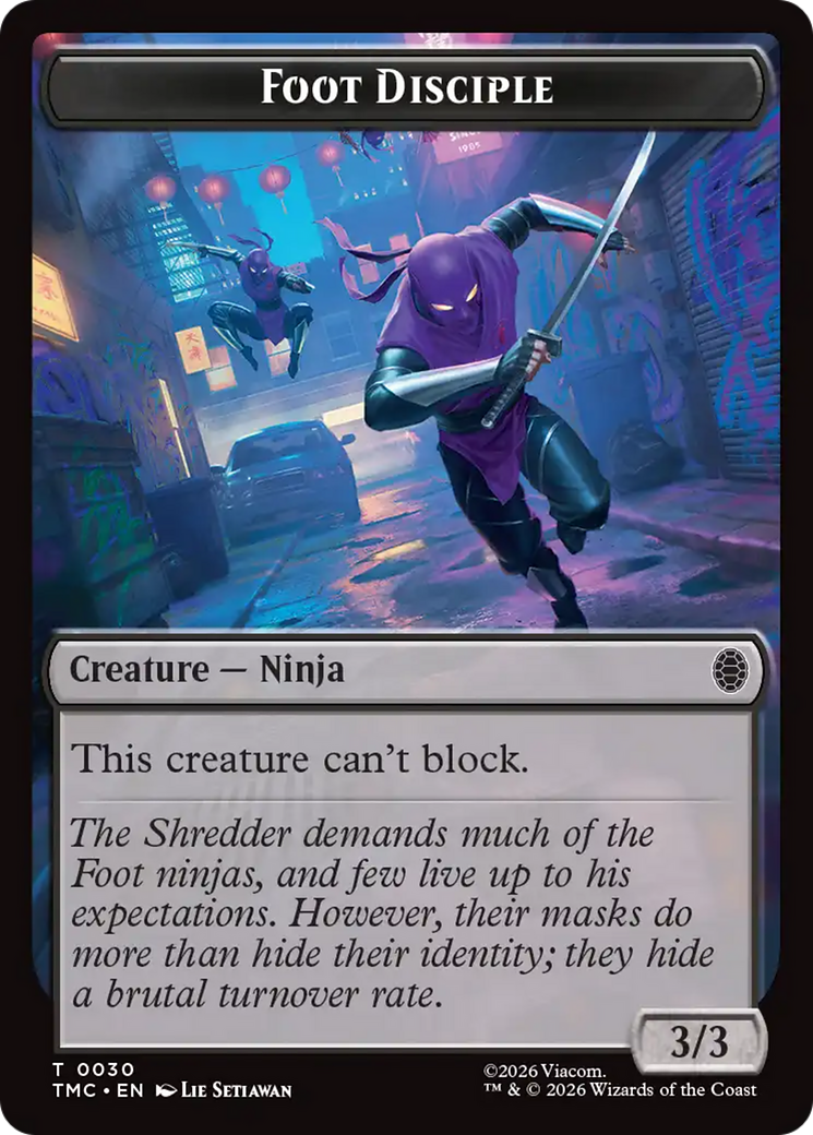 Foot Disciple [Teenage Mutant Ninja Turtles Commander] | Cracking-Singles