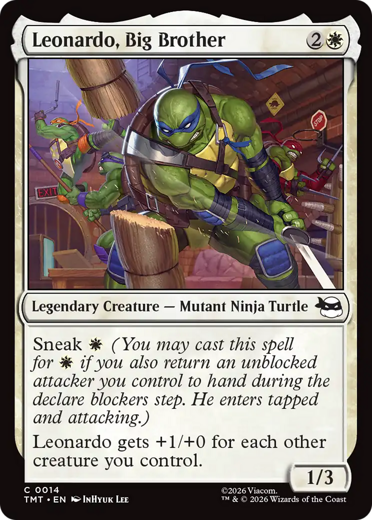 Leonardo, Big Brother [Teenage Mutant Ninja Turtles] | Cracking-Singles