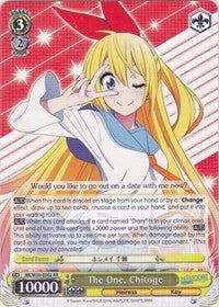 The One, Chitoge (NK/W30-E002 RR) [NISEKOI -False Love-] | Cracking-Singles