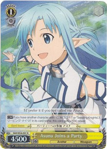 Asuna Joins a Party (SAO/SE26-E01 R) (Parallel Foil) [Sword Art Online II Vol.2] | Cracking-Singles