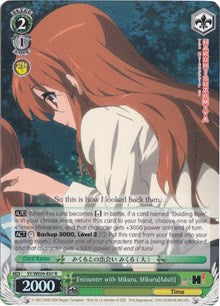 Encounter with Mikuru, Mikuru(Adult) (SY/WE09-E07) (Foil) [The Melancholy of Haruhi Suzumiya Extra Booster] | Cracking-Singles