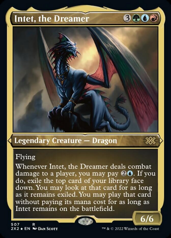 Intet, the Dreamer (Foil Etched) [Double Masters 2022] | Cracking-Singles