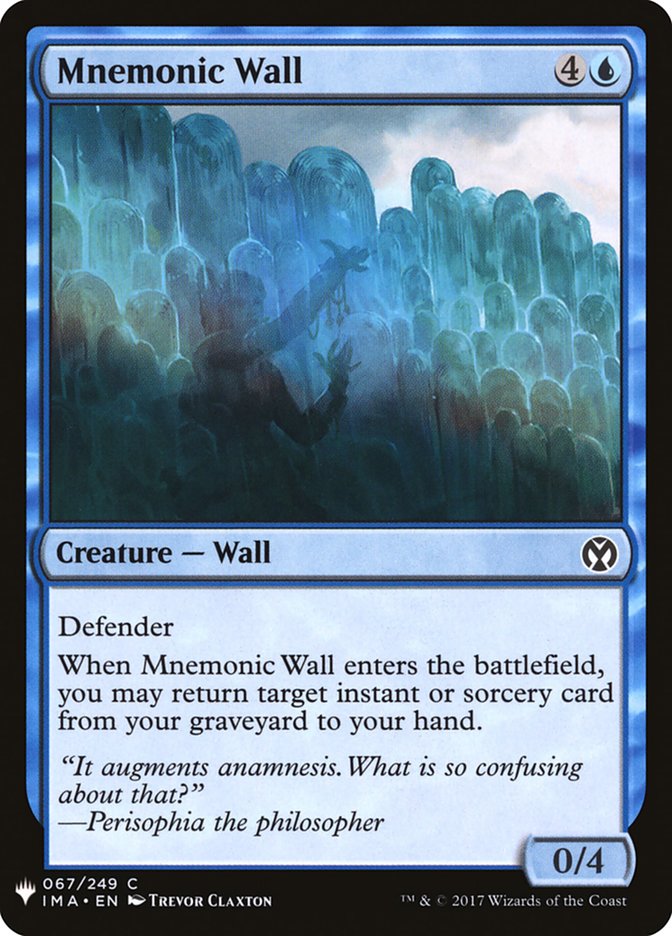Mnemonic Wall [Mystery Booster] | Cracking-Singles