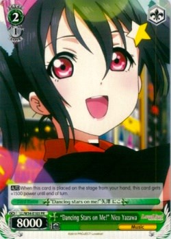 "Dancing Stars on Me!" Nico Yazawa (LL/W34-E103 PR) (Promo) [Love Live! Vol. 2] | Cracking-Singles