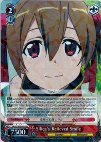 Silica's Relieved Smile (SAO/S26-E042 RR) [Sword Art Online Vol.2] | Cracking-Singles