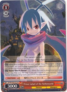 Prince Laharl of the Netherworld (DG/EN-S03-E110 U) [Disgaea] | Cracking-Singles