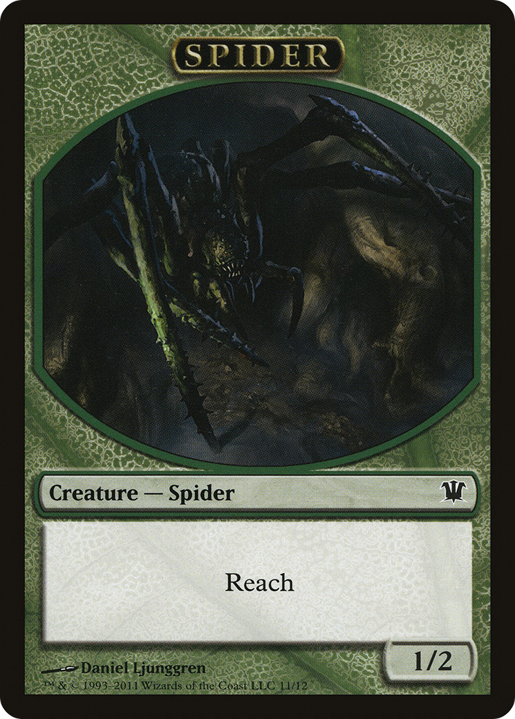 Insect // Spider Double-Sided Token [Innistrad Remastered Tokens] | Cracking-Singles