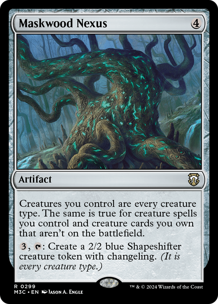 Maskwood Nexus (Ripple Foil) [Modern Horizons 3 Commander] | Cracking-Singles