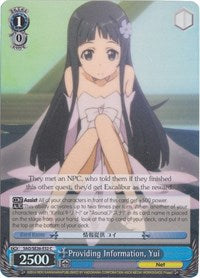 Providing Information, Yui (SAO/SE26-E32 C) (Parallel Foil) [Sword Art Online II Vol.2] | Cracking-Singles