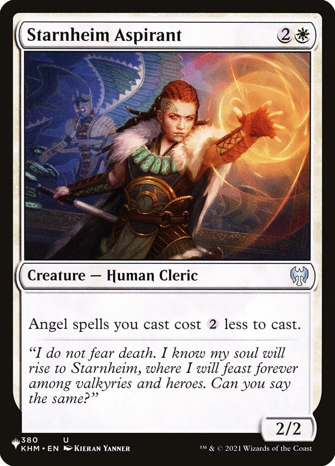 Starnheim Aspirant [The List] | Cracking-Singles