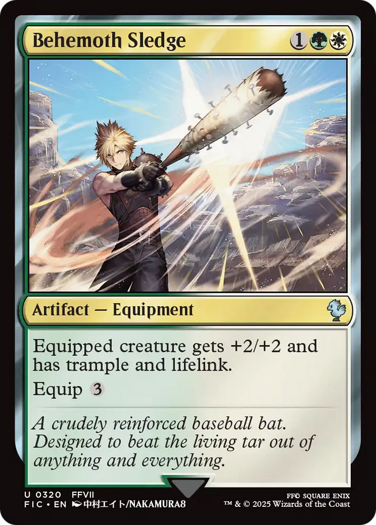 Behemoth Sledge [FINAL FANTASY Commander] | Cracking-Singles