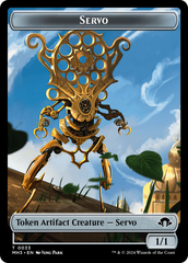 Servo // Thoper Double-Sided Token [Modern Horizons 3 Tokens] | Cracking-Singles