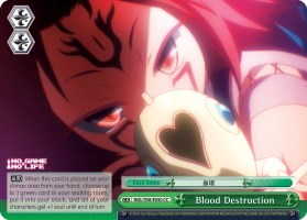 Blood Destruction (NGL/S58-E050 CC) [No Game No Life] | Cracking-Singles