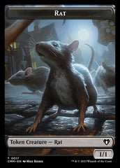 The Monarch // Rat Double-Sided Token [Commander Masters Tokens] | Cracking-Singles