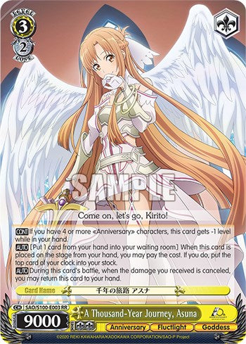 A Thousand-Year Journey, Asuna [Sword Art Online Animation 10th Anniversary] | Cracking-Singles