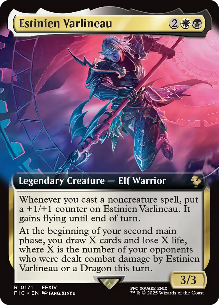 Estinien Varlineau (Extended Art) [FINAL FANTASY Commander] | Cracking-Singles