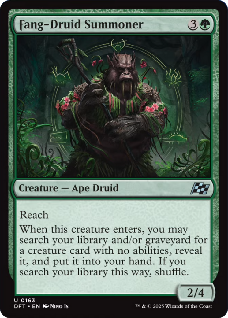 Fang-Druid Summoner [Aetherdrift] | Cracking-Singles
