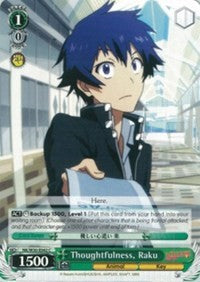 Thoughtfulness, Raku (NK/W30-E042 C) [NISEKOI -False Love-] | Cracking-Singles