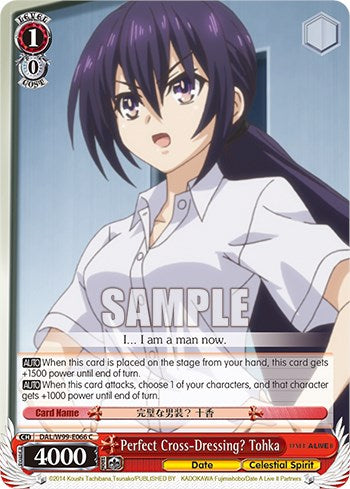 Perfect Cross-Dressing? Tohka [Date A Live Vol.2] | Cracking-Singles