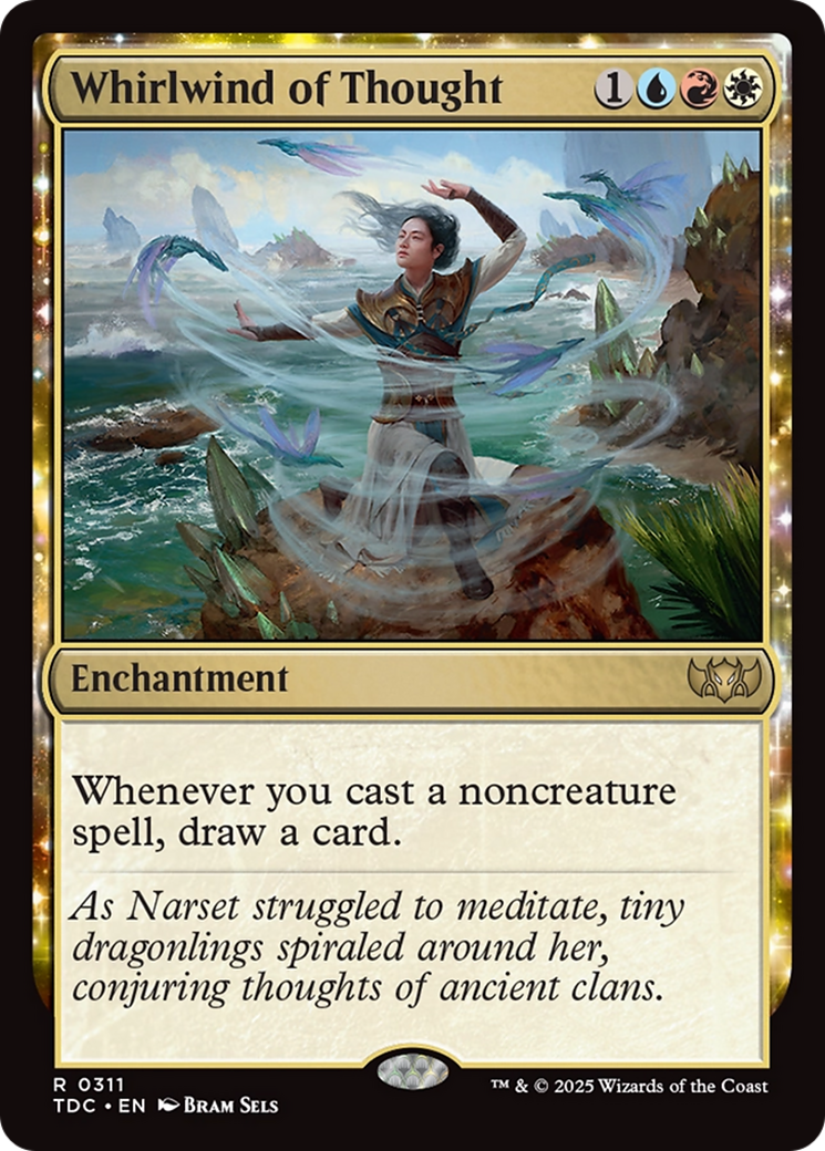 Whirlwind of Thought [Tarkir: Dragonstorm Commander] | Cracking-Singles
