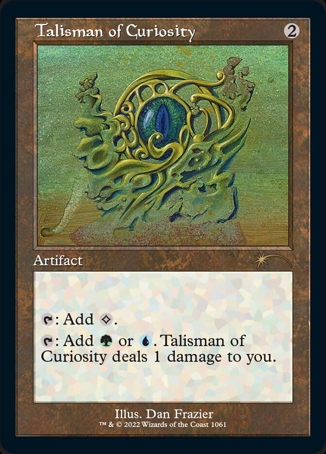 Talisman of Curiosity (Foil Etched) [Secret Lair Drop Series] | Cracking-Singles