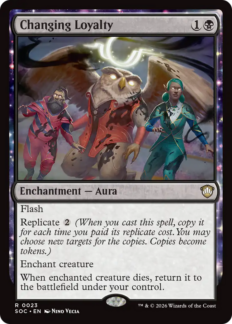 Changing Loyalty [Secrets of Strixhaven Commander] | Cracking-Singles